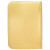 UltraPRO - VIVID 4 Pocket Zippered Pro Binder - Yellow (Pale Yellow / Tan)