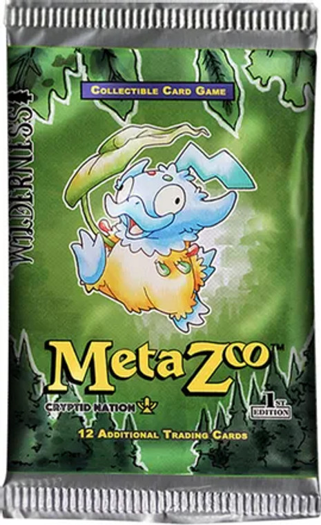 MetaZoo - Cryptid Nation - Wilderness Booster Pack - 1st Edition