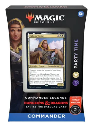 Magic The Gathering - Commander Legends Battle for Baldur's Gate - Commander Deck - Party Time