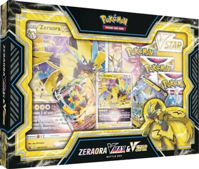 Pokémon TCG - Zeraora VMAX & VSTAR Battle Box