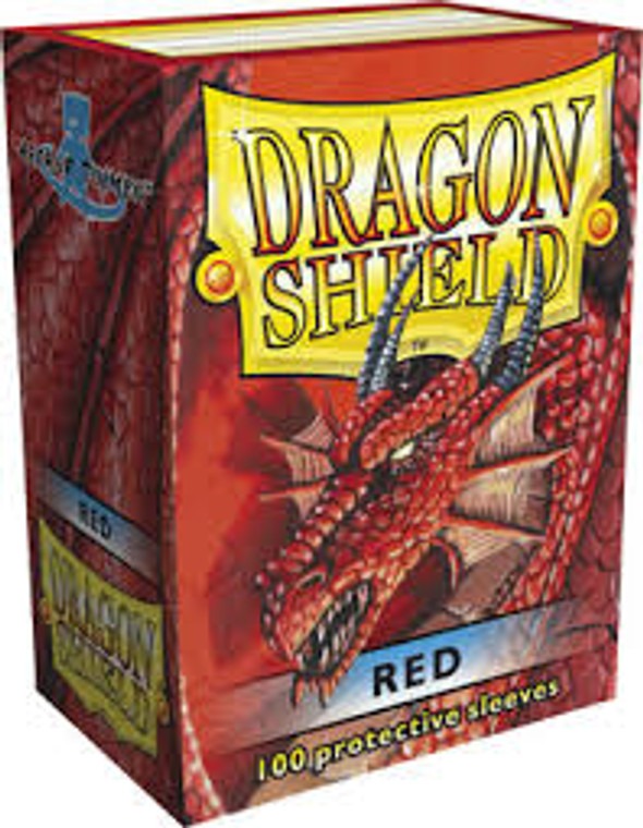 Dragon Shield - Red - Classic - 100ct Card Sleeves