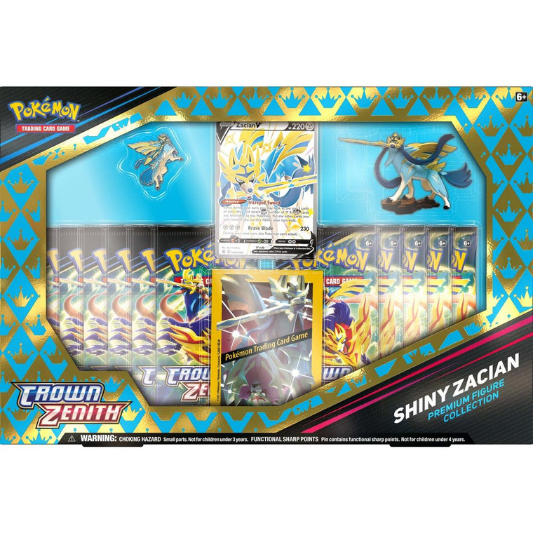 Pokémon TCG - Crown Zenith - Zacian Premium Figure Collection Box
