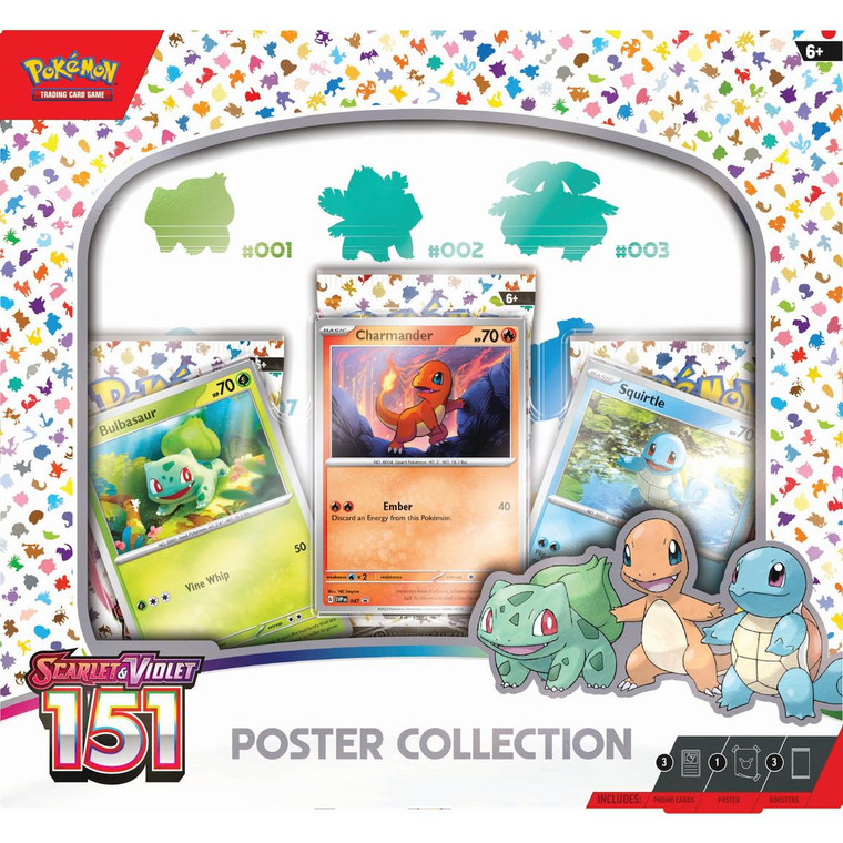 Pokemon TCG - Scarlet and Violet 151 Collection - Poster Collection