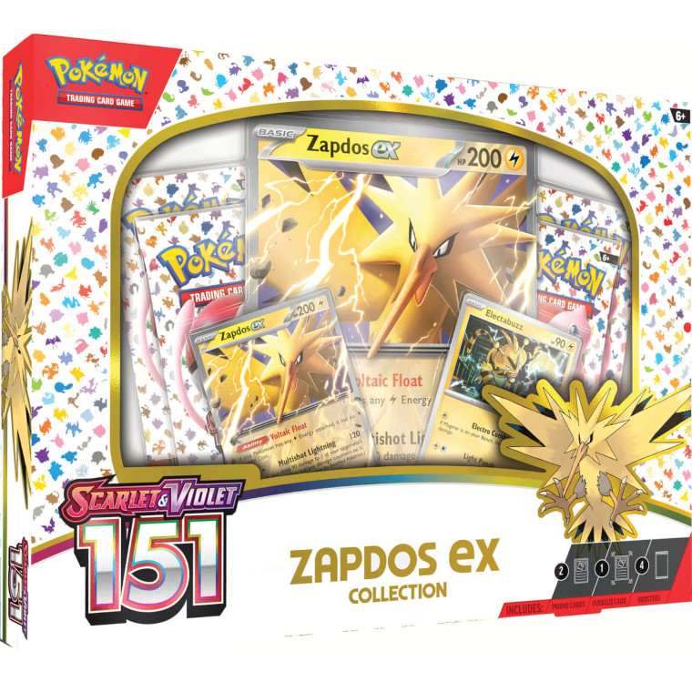 Pokemon TCG - 151 Zapdos ex Collection