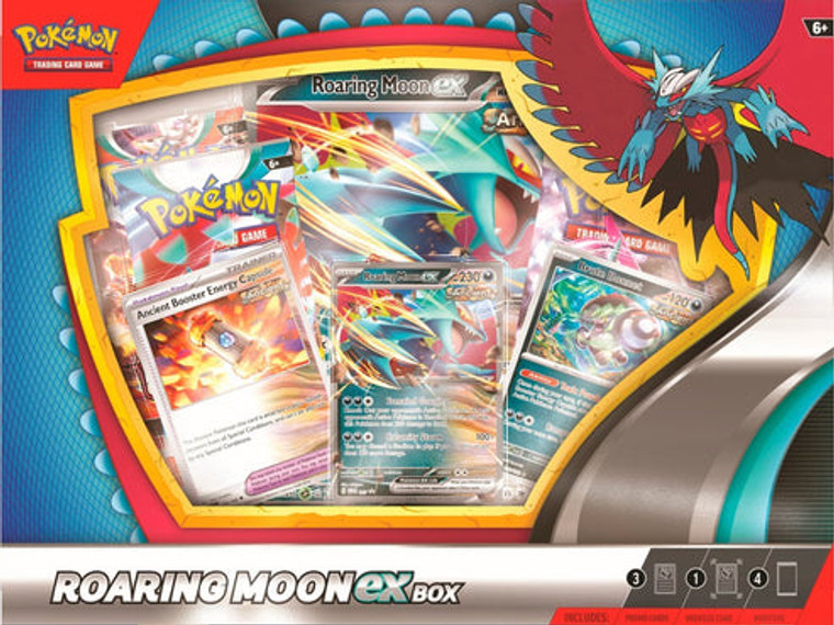 Pokemon TCG - Paradox Rift - Roaring Moon ex Box