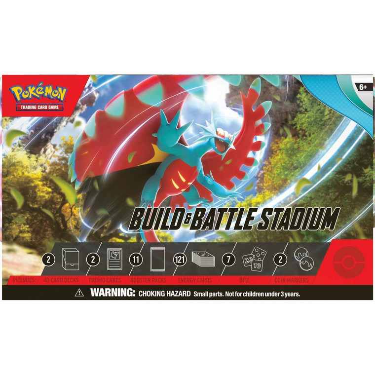 Pokemon TCG - Paradox Rift Build And Battle Stadium