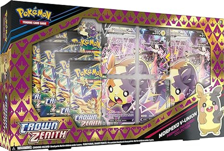 Pokemon TCG - Crown Zenith Morpeko V-Union Premium Treasures Box