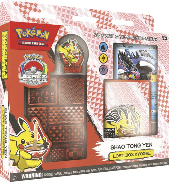 Pokémon TCG - 2023 World Championships Deck - Shao Tong Yen Lost Box Kyogre Pokémon TCG - 2023 World Championships Deck - Shao Tong Yen Lost Box Kyogre
