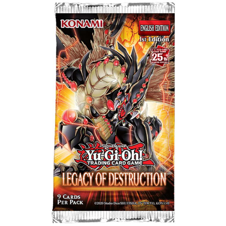 yu-gi-oh - Legacy Of Destruction - Booster Pack