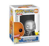 Funko POP 455 Charmander (Silver) figure
