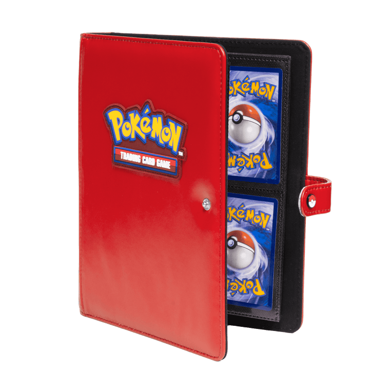 Ultra Pro Premium Red Snap Binder 4 Pocket