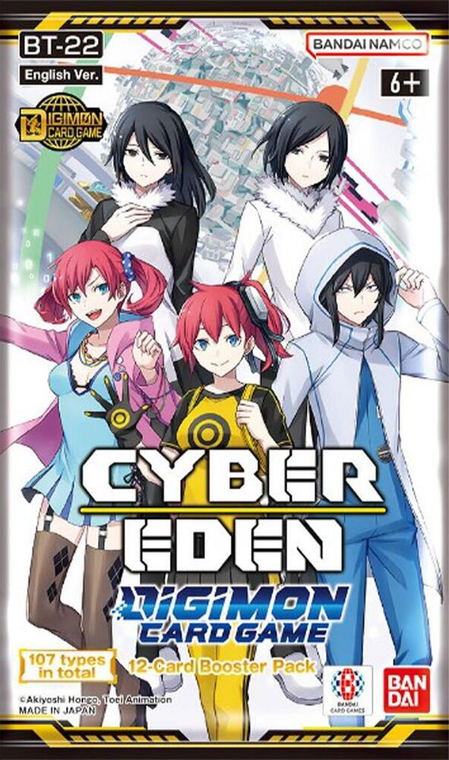 Digimon TCG: Cyber Eden Booster Pack (BT22)