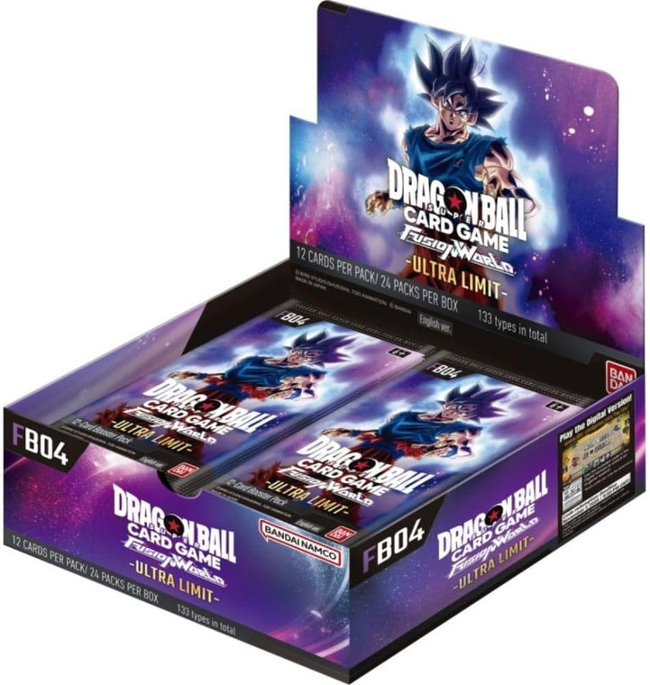 DBZ Super TCG Fusion World Ultra Limit FB04 Booster Box