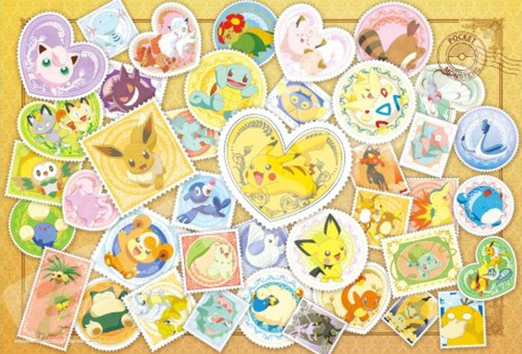 Pokemon PK108-L01 Postage Stamp Art
