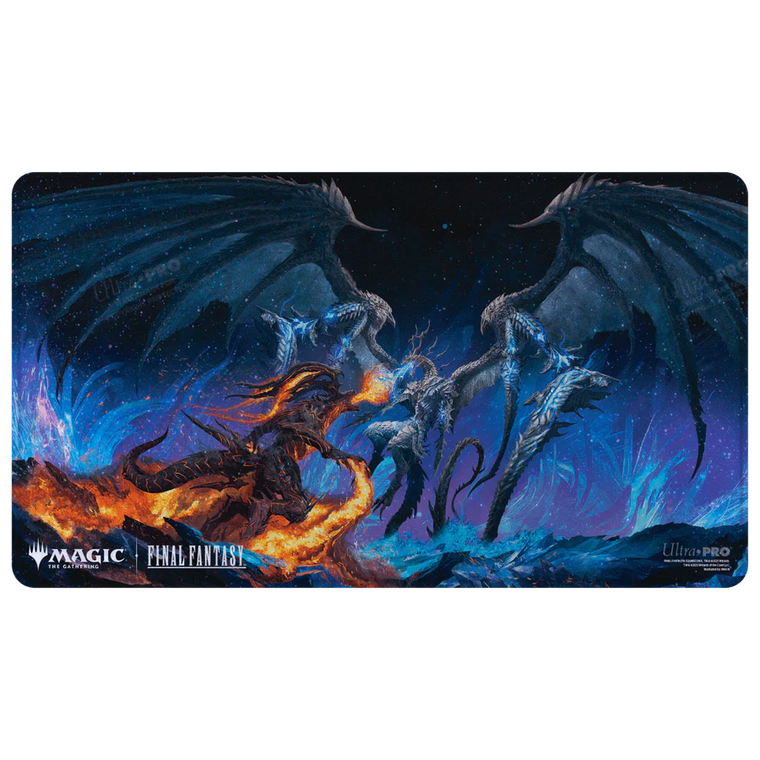 Playmat Holo: MTG: Final: Ifrit Bahamut Playmat Holo: MTG: Final: Ifrit Bahamut
