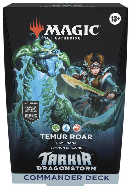 Magic: The Gathering- Tarkir Dragonstorm Commander Deck- Temur Roar