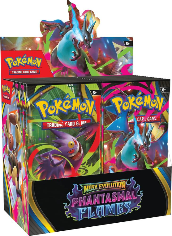 Pokémon - Booster Box - Mega Evolution - Phantasmal Flames