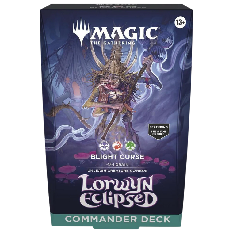 MTG - Commander Deck - Lorwyn Eclipsed - Blight Curse