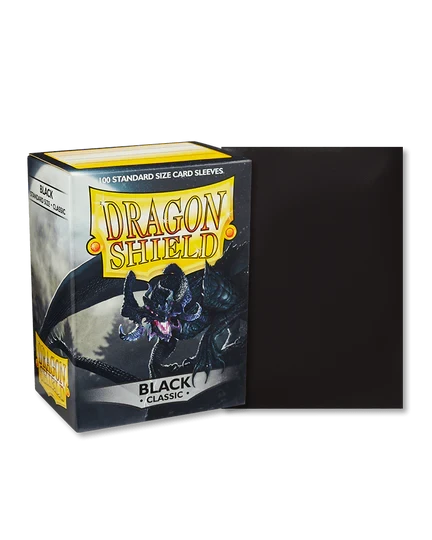 Dragon Shield - Card Sleeves 100ct - Black Classic