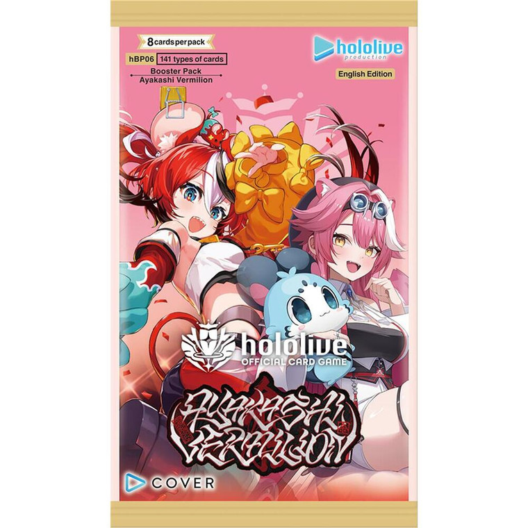 Hololive OCG - Ayakashi Vermillion - Booster Pack