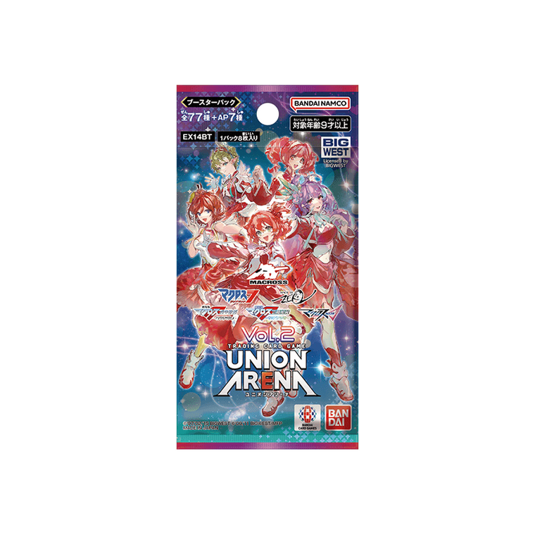 Union Arena TCG - Macross Series - Vol.2 Booster Pack (EX14BT)