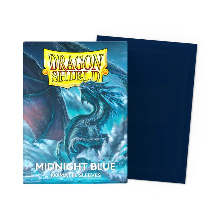 Dragon Shield - Matte  Card Sleeves 100ct  - Midnight Blue