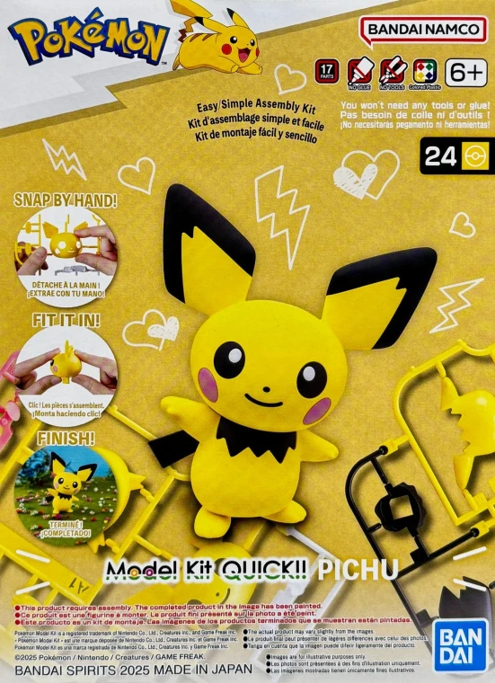 Bandai - Model Kit - Pokemon - Pichu