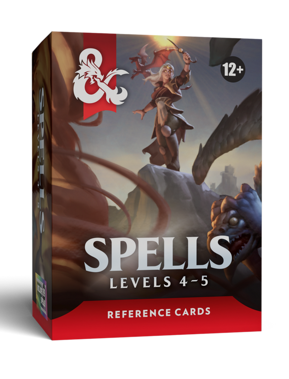 Dungeons & Dragons - Spells Levels 4-5