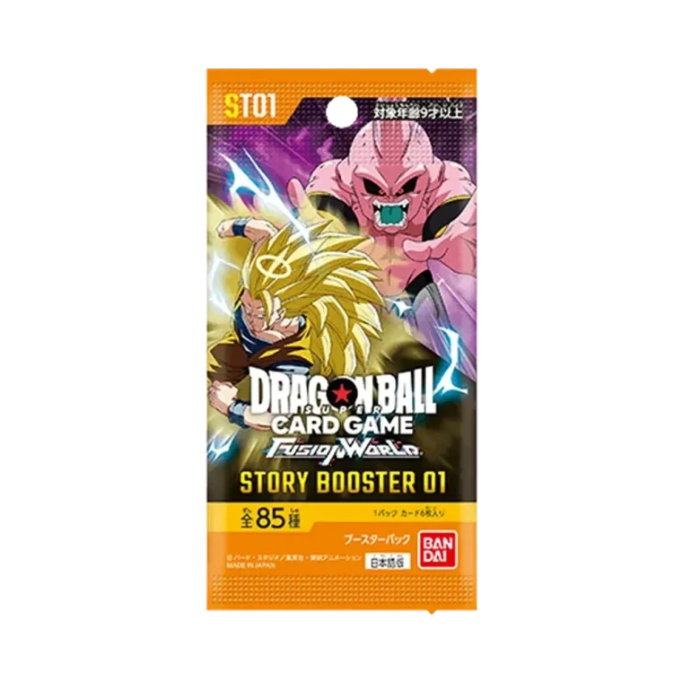 Dragon Ball Super CG Japanese - Fusion World Story Booster 1 (ST01) - Booster Pack