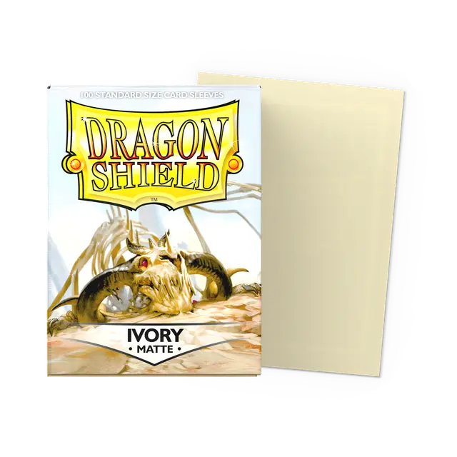 Dragon Shield - Card Sleeves - Matte - Ivory