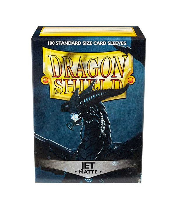 Dragon Shield - Jet - Matte - 100ct Card Sleeves Dragon Shield - Jet - Matte - 100ct Card Sleeves
