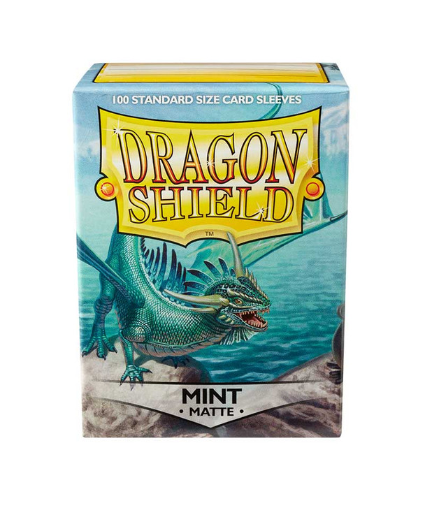 Dragon Shield - Mint - Matte - 100ct Card Sleeves