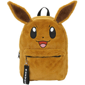 Eevee Fuzzy Plush Backpack / School Bag- SERIOUSLY SOFT!