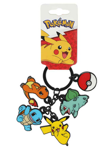 Pokemon Multi-Charm Keychain