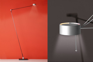 Task Floor Lamp Matte with "Touch-O-Matic" Task Floor Lamp Matte with "Touch-O-Matic"