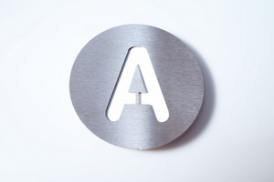 House Letter Uppercase A White House Letter Uppercase A White