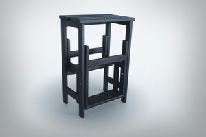 Stool Ladder Black Stool Ladder Black
