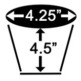 Hidden Pipe Large Cup Holder