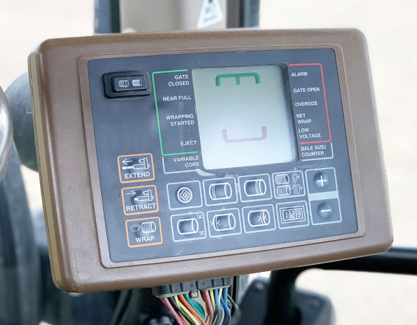 Mount a John Deere Round Baler Monitor in a Kubota Tractor