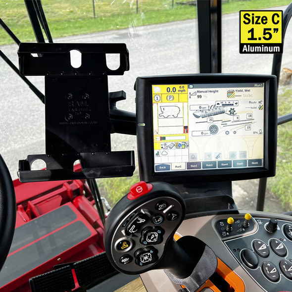 Tablet or iPad Holder for Case IH Axial-Flow 250 Series Combines