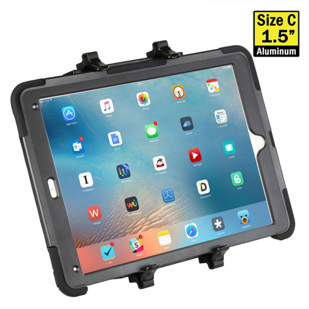 RAM Mount Large Tablet Holder with 1.5" C Ball - Thumbnail 3