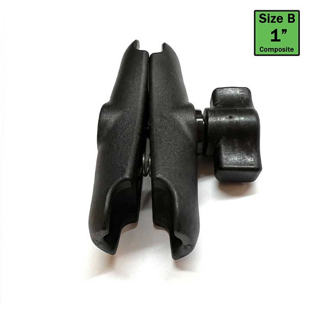 1" RAM Mount Composite Double Socket Arm