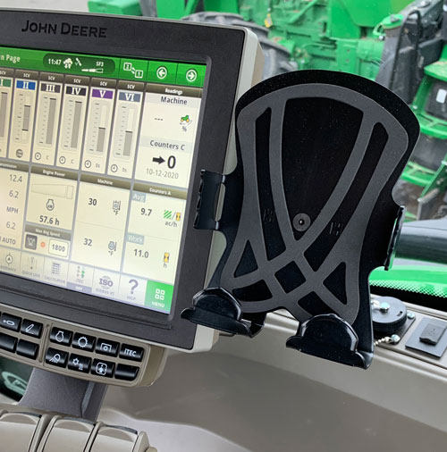 Cell Phone Holder for John Deere 4600 Display 