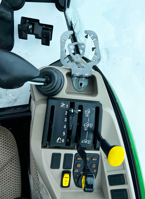 Cupholder for John Deere Compact Tractor Cab