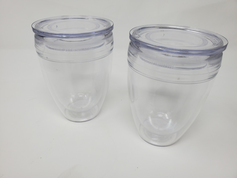 Bodum Pavina To Go cups w/lid (2pk 