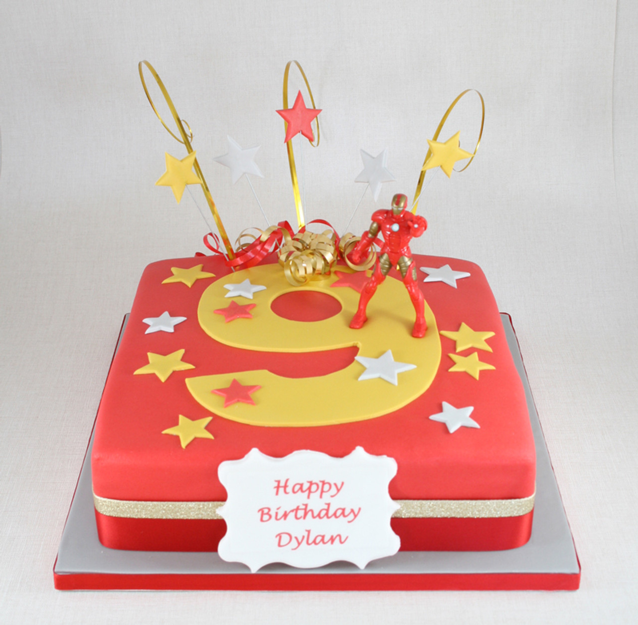 Iron Man Cake Online for Birthday in Delhi NCR | YummyCake