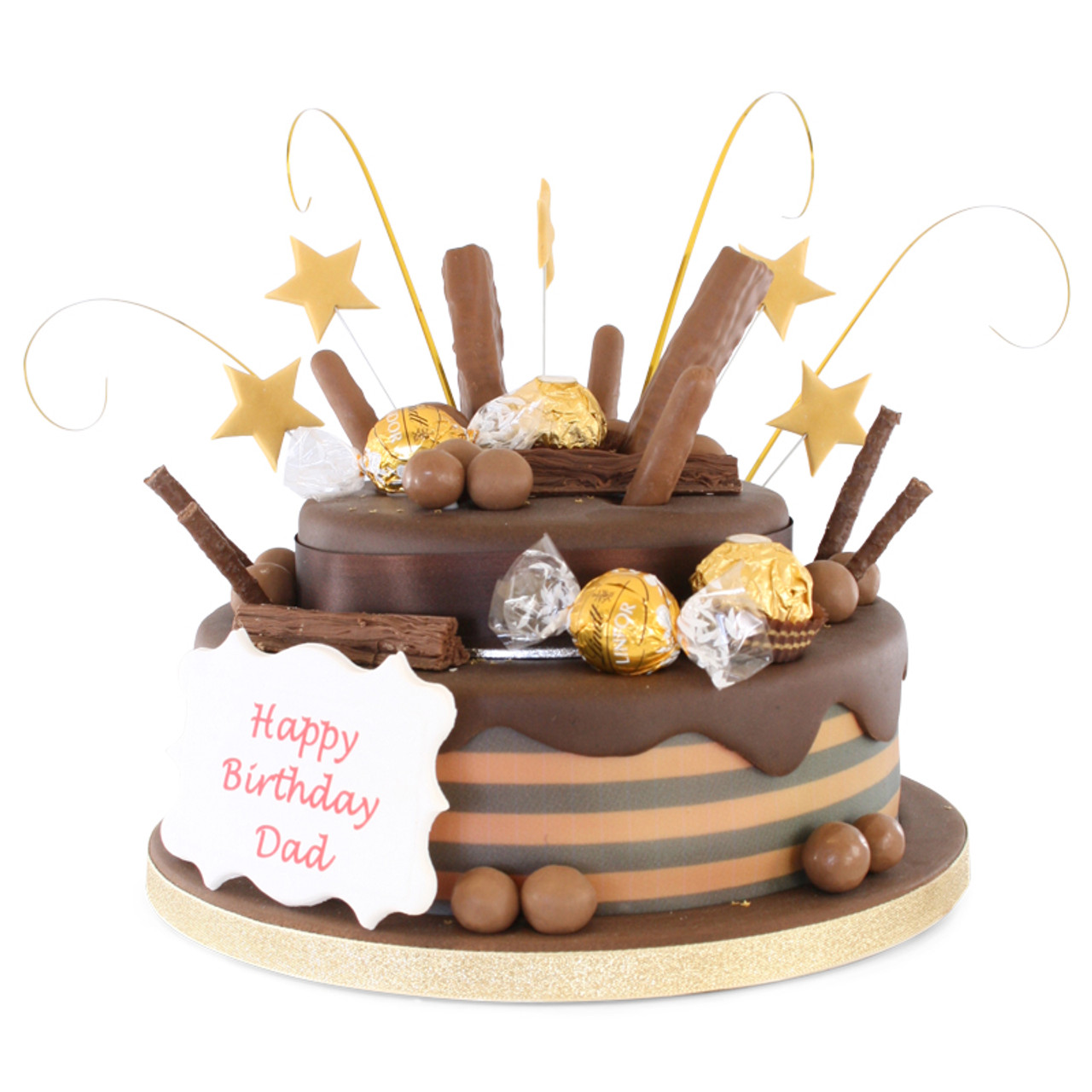 Double Chocolate Drip Tier Cake - Honey Bee's Cakes