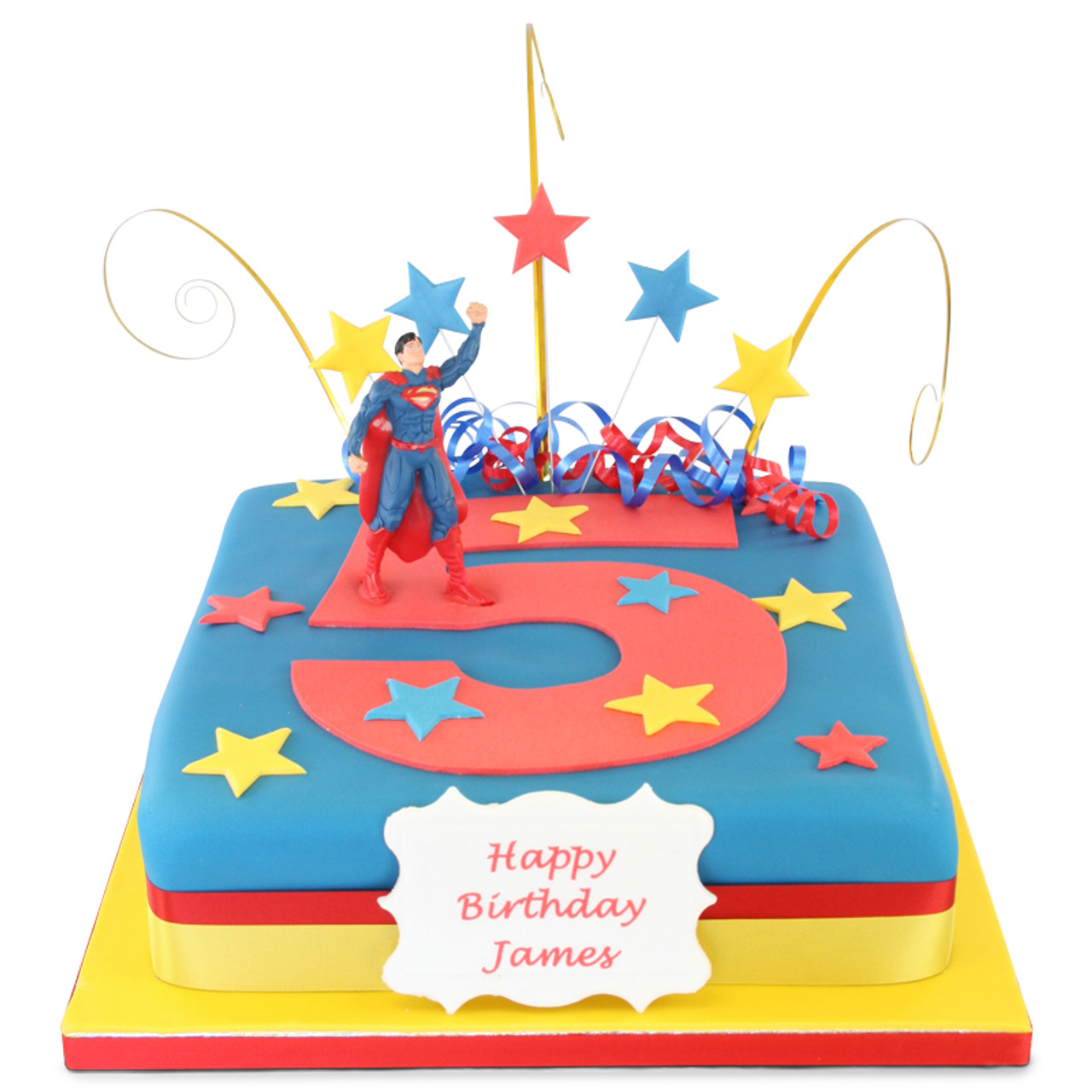 Superhero Batman Superman Spiderman Pre-cut Round Edible Cake Topper | eBay