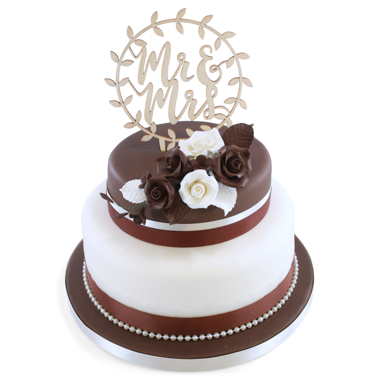 Chocolate Roses Wedding Cake | Wedding Cake |The Cake Store