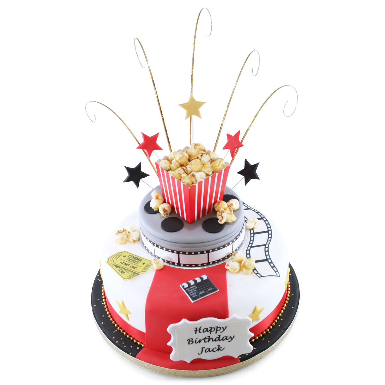 Hooray for Hollywood with film-themed celebration cakes | Cakes by Robin